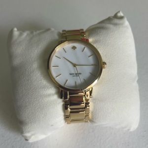 Kate Spade Women's Gramercy Watch Gold (Mother of Pearl Dial)